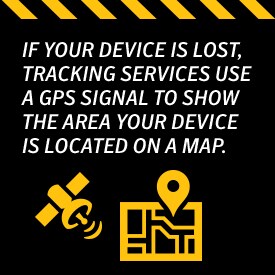what to do when a device is lost or stolen